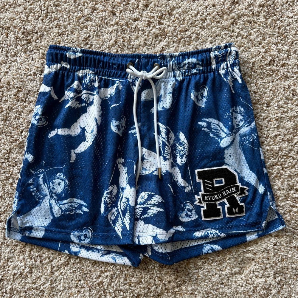 Ryoko rain blue angel shorts - basically new - size M